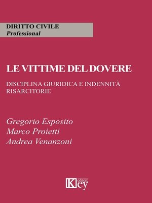 cover image of Le vittime del dovere